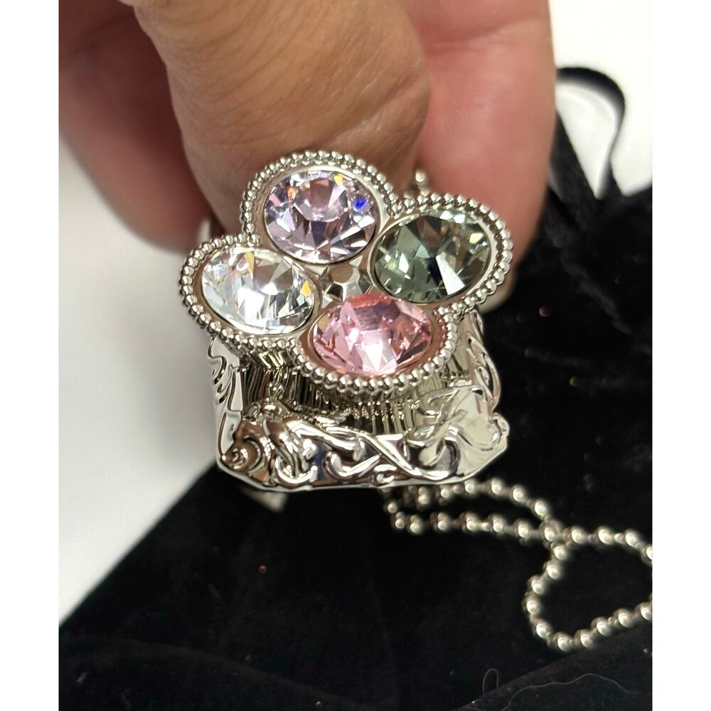 Jill Stuart Diamond Dew Lip Color – Pink Ring Keychain Compact – Rare & Collect